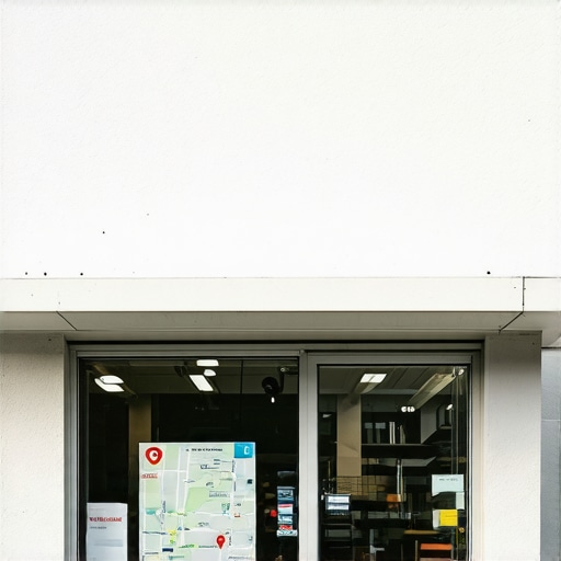 Illustration of future local SEO with AI and voice search integration