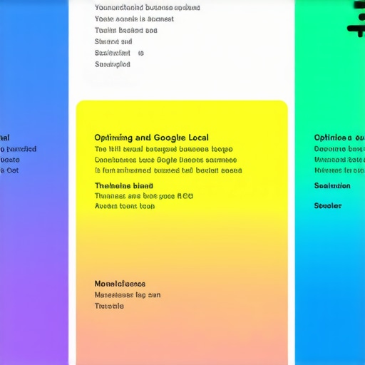 Infographic illustrating steps to optimize for Google’s Local 3-Pack in 2025.