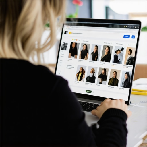 Optimizing Google Profile Business owner uploading photos and details in Google My Business dashboard