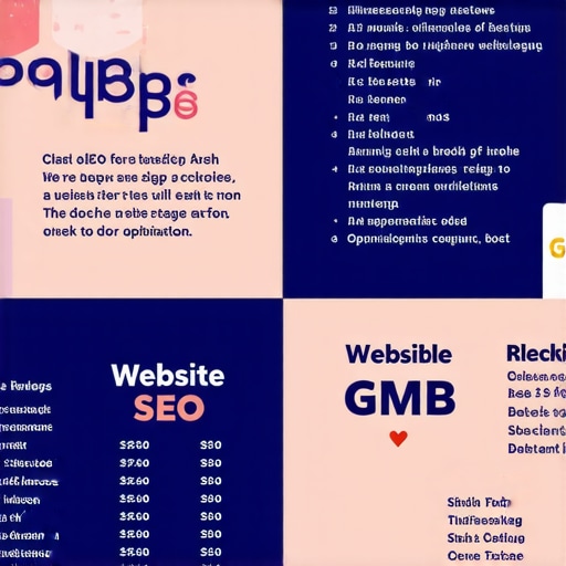 An infographic illustrating key tactics for improving local business rankings on Google Maps.