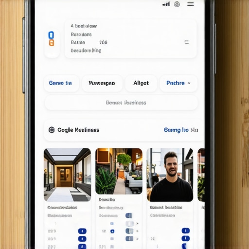 Screenshot of a Google My Business listing with high-quality images
